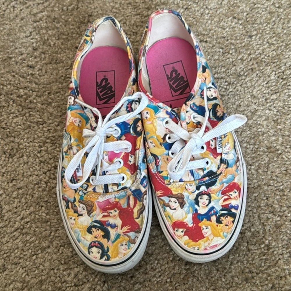 Vans x Disney Princess shoes